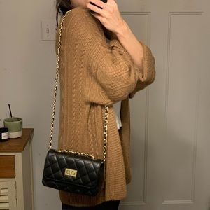 SOLD BORSE IN PELLE Quilted Chain Bag Made In Italy